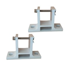 2 pezzi Staffa di montaggio a parete per tenda da sole Supporto per