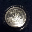 Silver Round ● 1 Troy ounce ● Welcome BABY ● In OEM Plastic ●