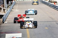 Pedro Rodriguez BRM P160 leads Ronnie Peterson March 711 Ford Jean- Old Photo 1