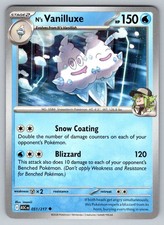 N's Vanilluxe 051/217 Uncommon Ascended Heroes Pokemon Near Mint