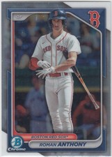 2024 Roman Anthony Bowman Chrome Prospects ROOKIE CARD #22 - Boston Red Sox RC. rookie card picture