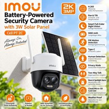 Imou Cell PT 2C Solar Kamera - Überwachungskamera WLAN Außenkamera Nachtsicht