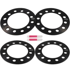 4pcs 1/4"(6mm) Wheel Spacers For Toyota Chevy GMC Ford Lincoln 6 Lug 6x5.5 6x135
