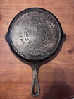 Griswold #6 Skillet Large Block Logo 699 A No Chips Or Cracks Sits Flat
