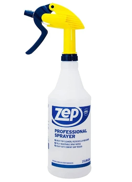 Zep Professional Sprayer Bottle Adjustable Nozzle 32 ounces