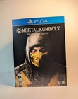 Mortal Kombat X Kollector's Edition PS4 Scorpion Statue Sealed Game Steelbook
