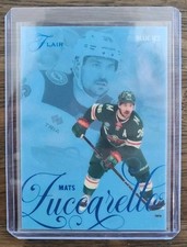 2025-26 Upper Deck Flair Blue Ice Mats Zuccarello /49