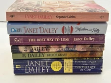 Janet Dailey Book Lot Paperback Americana Romance Lot Of 6 See Desc For Titles
