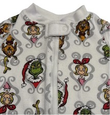 Hanna Andersson 3-6 Months Organic Cotton Grinch Christmas Pajamas