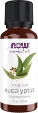 NOW Essential Oils, Eucalyptus Oil, Clarifying Aromatherapy Scent, Steam Distill