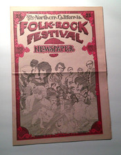 *1968 RARE FOLK-ROCK FEST. PAPER &ndash; THE DOORS &ndash; JEFFERSON AIRPLANE &ndash;JANIS JOPLIN*