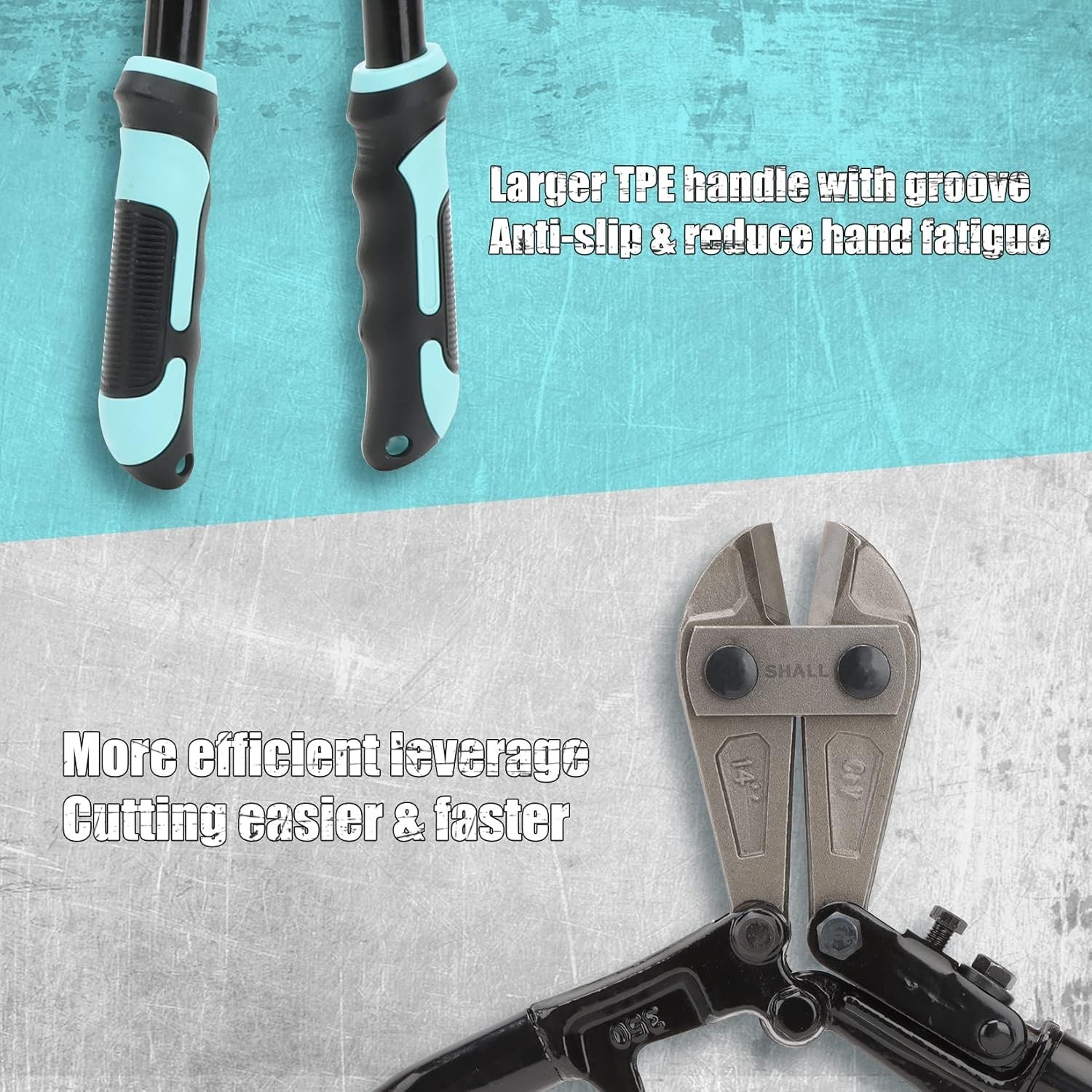 3-Piece Bolt Cutters, 14" Heavy Duty Bolt Cutter, 8" Mini Bolt Cutter, 8" Wire R