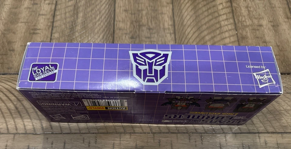 SDCC Exclusivo Sujetos Leales Transformers Vidrio Roto Evil Dinobots BotCon Foto 4 de 4