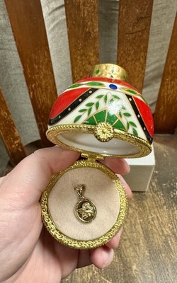 Michael Anthony 14K Gold Two Toned Raphael Angel Cherub Charm Pendant & Ornament