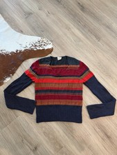Dries Van Noten Multicolor Striped Wool Pullo...