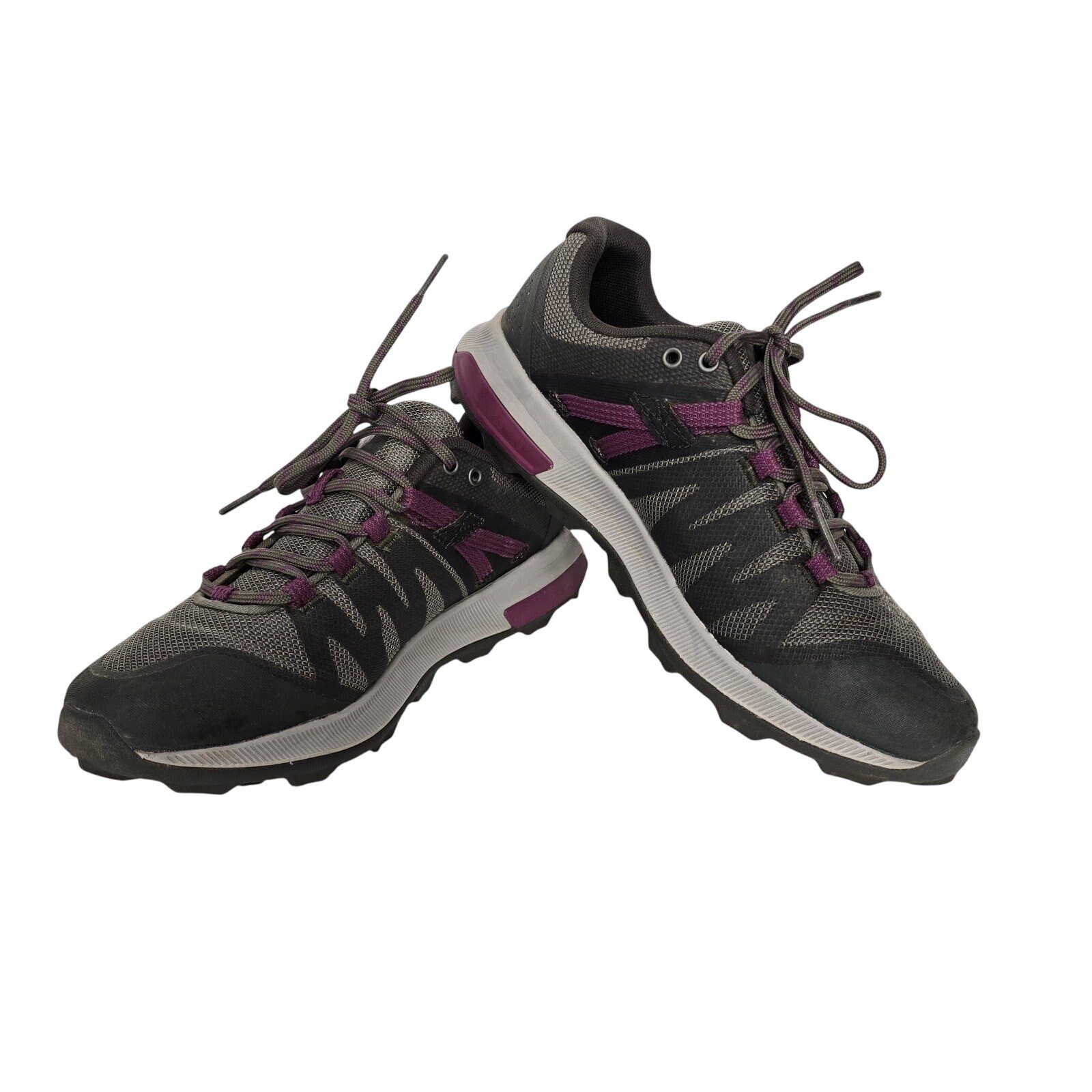 Merrell Zion FST Womens Size 7.5 Gray Purple Hiking Sneakers J035392