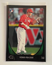 Todd Frazier 2011 Bowman Draft Picks & Prospects #35 Rookie Card RC Reds Mets. rookie card picture