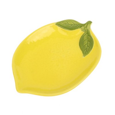Cartoon Zitronenförmige Keramikschale Salatschale Familie Obst Snack Schale Utensil _wo