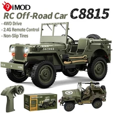 JJRC C8815 RC Crawler Car Willys Jeep 1/10 2.4G 4WD Off-Road RTR Climbing Car US
