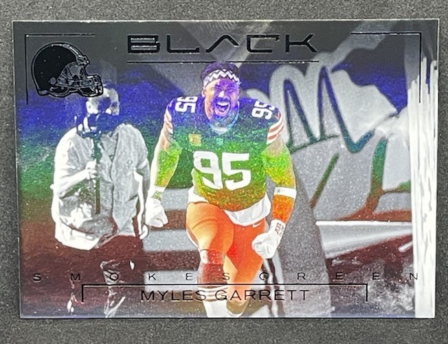 2025 Panini Black Myles Garrett Smokescreen SSP Case Hit #11 - Cleveland Browns