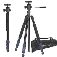 APGL5 Professional 65" Ball Head Video Photo Tripod with Quick Release Plate ...