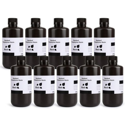 ELEGOO 10KG Schwarz Standard UV Resin 405nm für LCD SLA 3D Drucker Saturn Mars