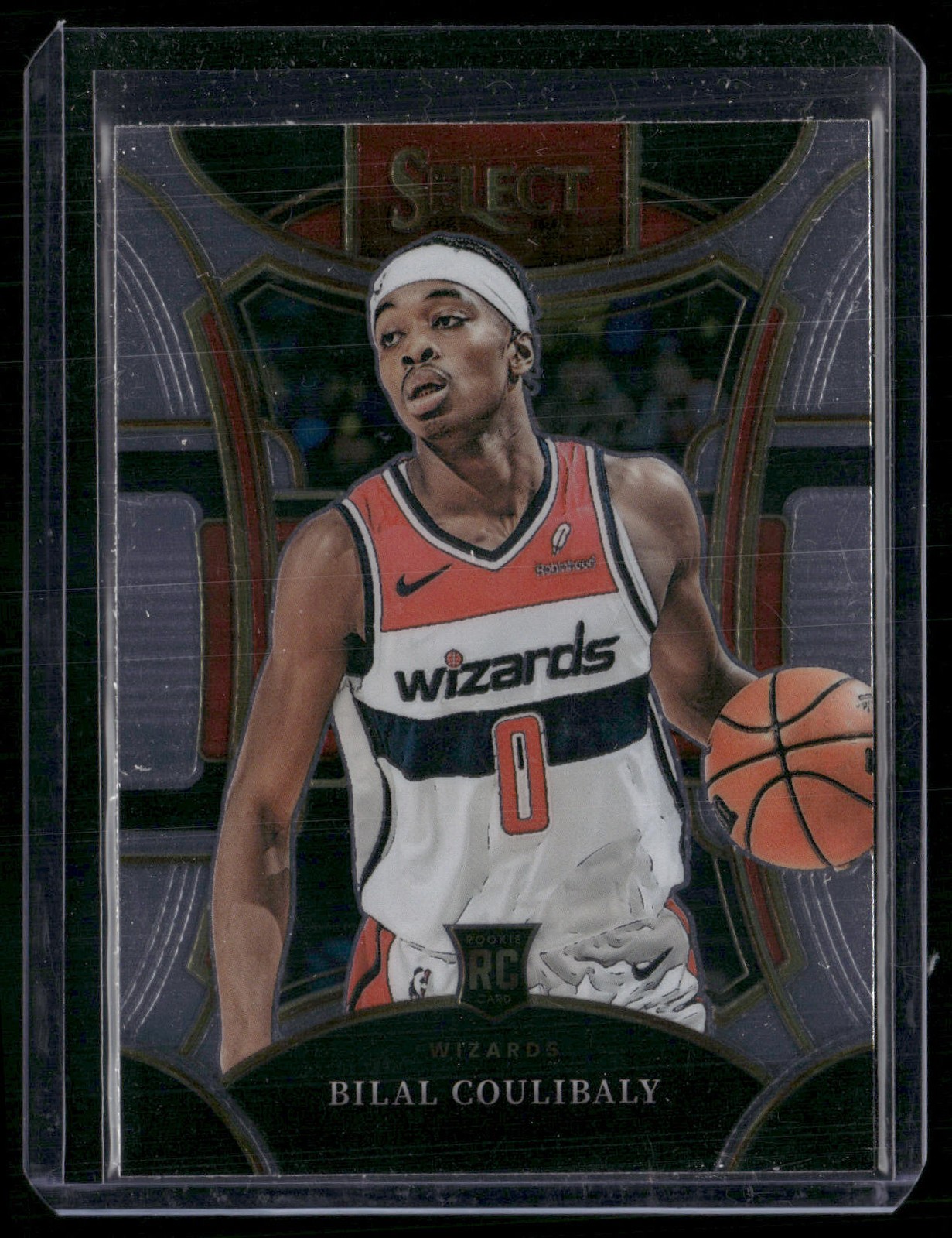 2023-24 Panini Select #304 Bilal Coulibaly Silver Prizms