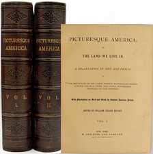 William Cullen Bryant / ILLUSTRATED BOOKS PICTURESQUE AMERICA OR THE #299079