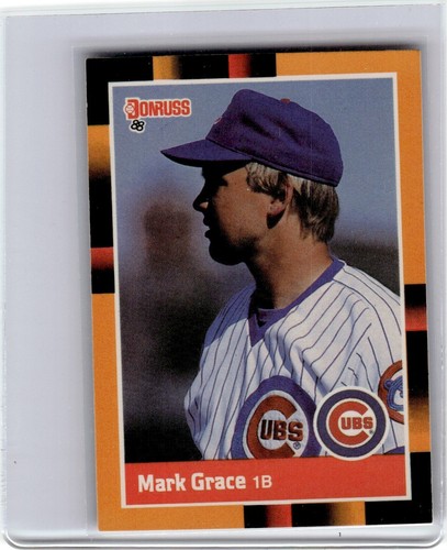 1988 DONRUSS BASEBALL'S BEST MARK GRACE SP INSERT CARD
