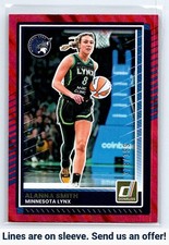 2025 Donruss WNBA #68 Alanna Smith Red Lava #/399