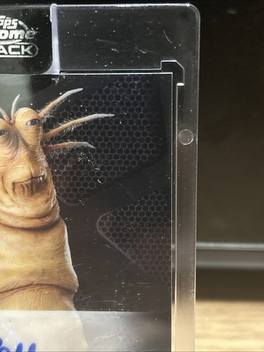 2023 Topps Chrome Black Star Wars Auto Nick Kellington as Klaud #A-NK Autograph - Picture 5 of 13