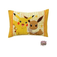NEU MORIPiLO Kinderkissen Pokemon Design 100% Baumwolle Kissenbezug (schonend zu