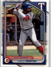 2024 Bowman Draft Curley Martha #BD-165 Texas Rangers