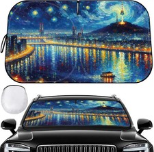 Car Windshield Sun Shade UV Reflector Foldable Front Window SUV Blocks 98 UV