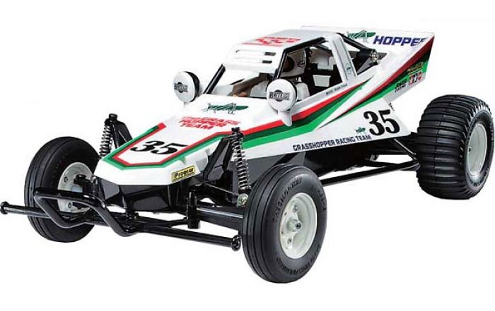 Tamiya Grasshopper buggy RC electrique combo 58346L pour sorties en plein air