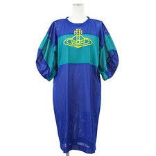 Sale Vivienne Westwood Red Label Mesh Dress Signature Orb Print