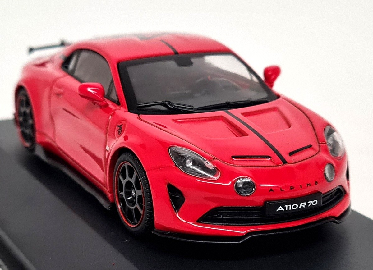 Solido 1/43 Alpine A110 Radicale 70 Red 2024 Diecast Scale Model Car