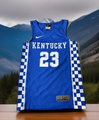 Nike Elite Kentucky Wildcat Basketball Jersey Youth Medium Anthony Davis - Image 1 of 4