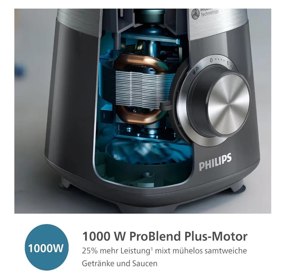 Philips 5000 Series Blender - 1000 W. 2L Smoothie Maker Entsafter Smoothie Maker - Bild 3 von 4