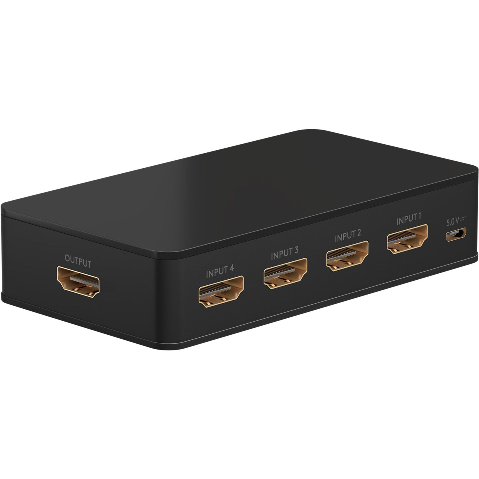 модуль goobay HDMI -Umschaltbox 4 в 1 (4K при 60 Гц) - Zubehör для презентационной техники