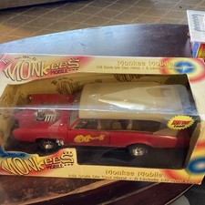 Hey, Hey. It&rsquo;s The Monkees Mobile 1:18 2002 Diecast RCERTL American Muscle, NIB