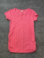 Guess Women’s Pink Ruched Shirt Size Large