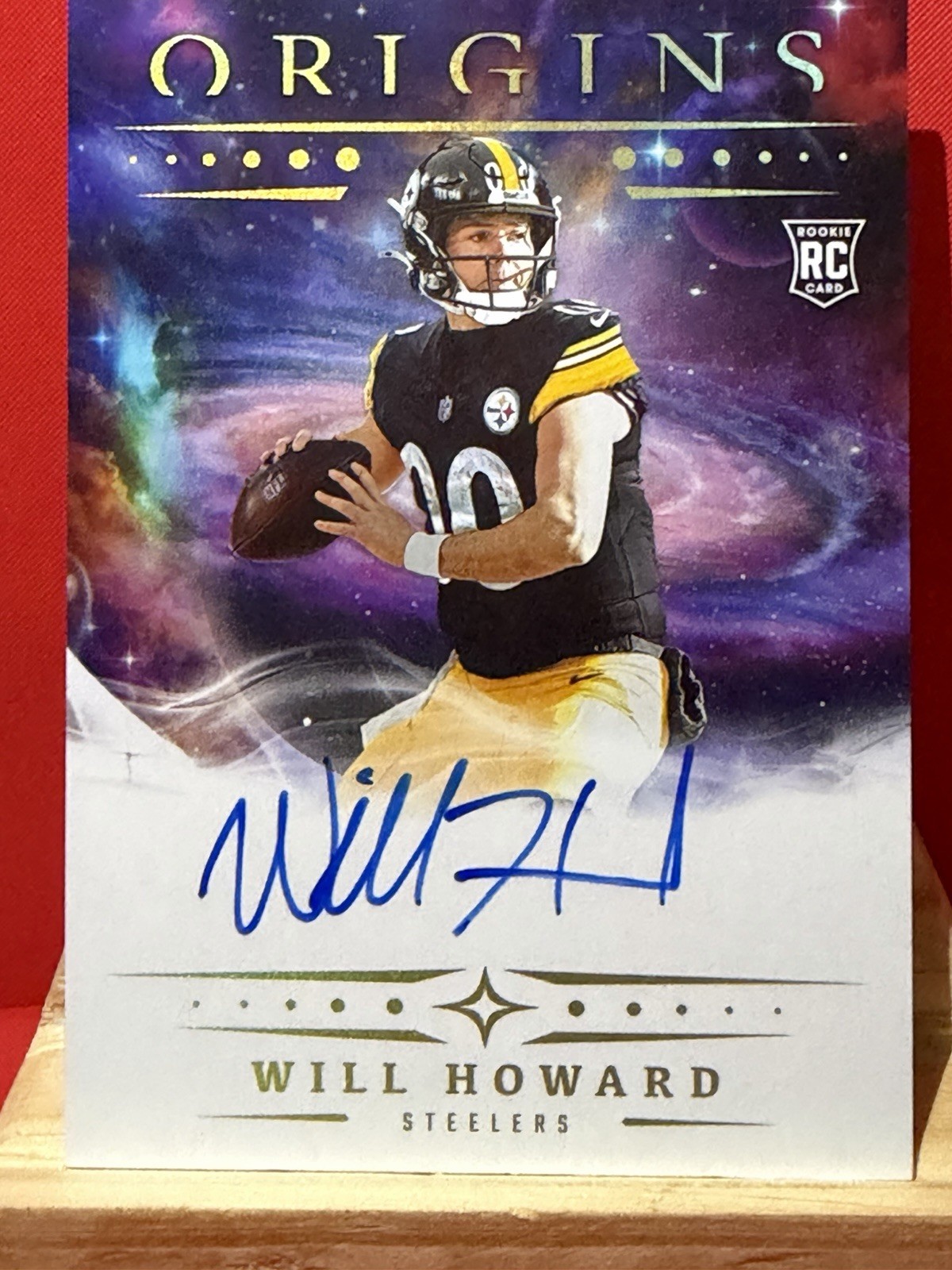 🔥🔥🔥ON CARD AUTO 2025 Panini Origins - Rookie Autographs Will Howard #RA-WHO 