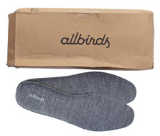 NEW / Allbirds Women's TREE BREEZER MERINO Natural Grey INSOLES - Size: 11