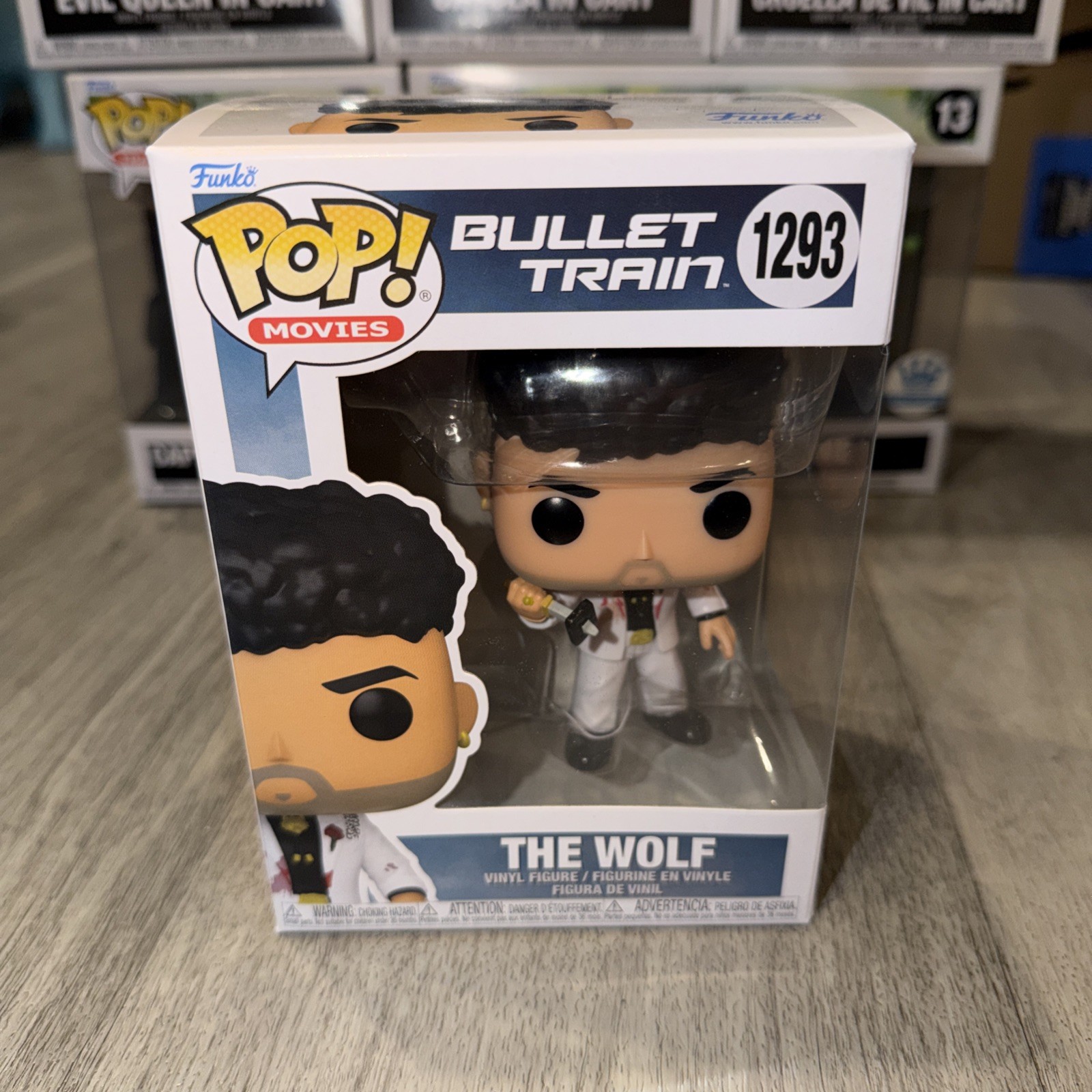 Funko Pop! Movies Bullet Train The Wolf Bad Bunny Pop! Vinyl