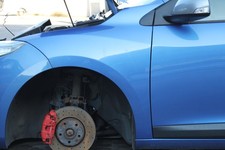 Renault Megane 3 Grandtour Blau TERNT Kotflügel Links ohne Anbauteile