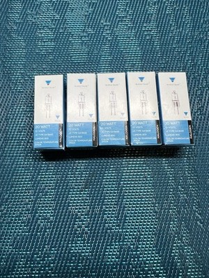 (5) Pc Lot Triangle 20W 12V G4 Bi-Pin Halogen JC Bulbs For Accent or Display Use
