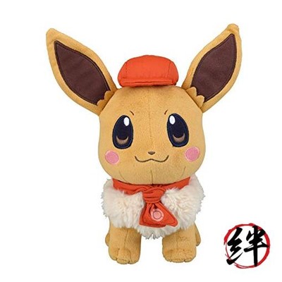 Plüschtier Pokemon Cafe Mix Eevee 20,5×21×25,5 H×B×T:cm