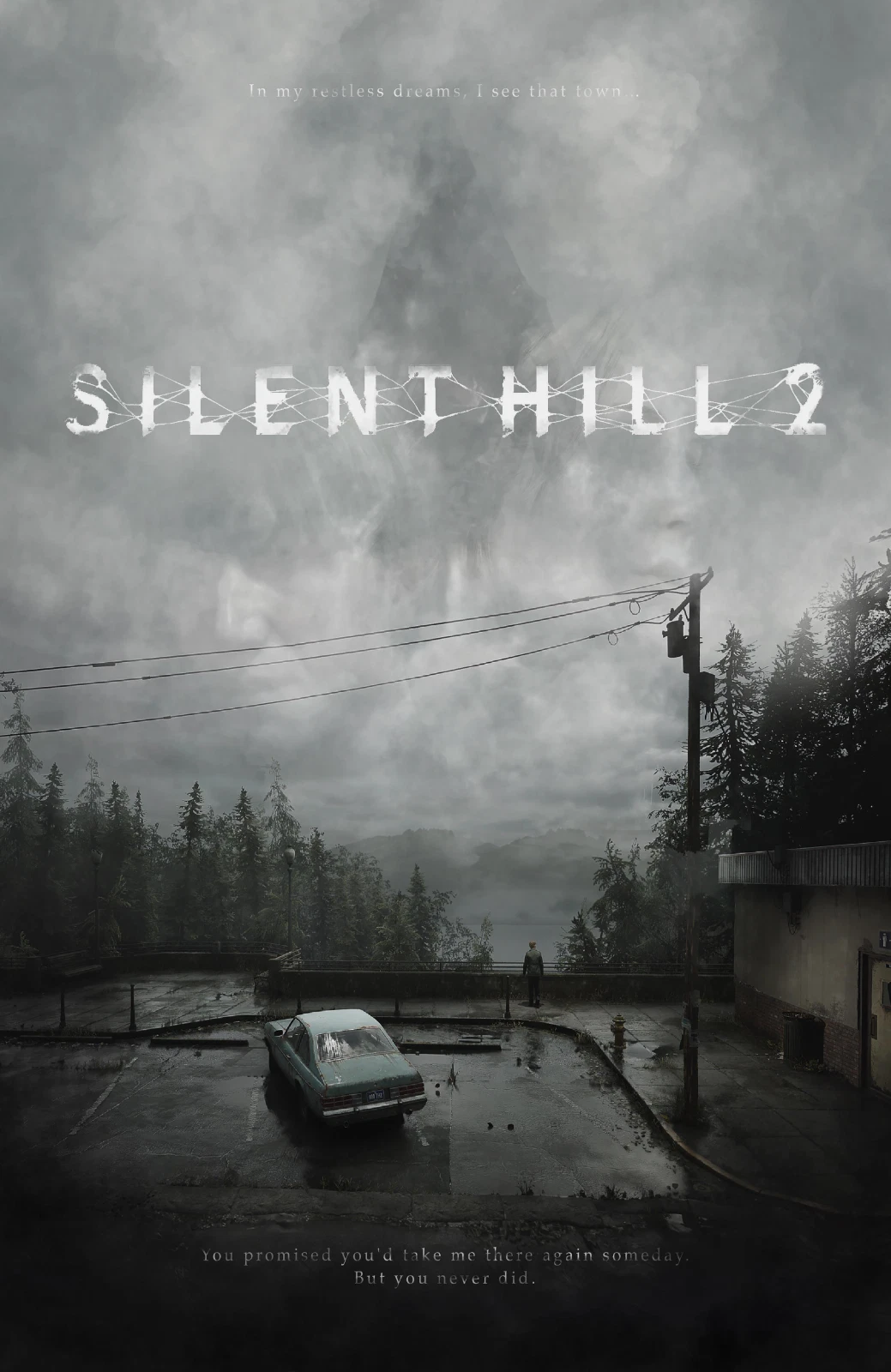 Silent Hill 2 Poster 2025 Survival Horror Game Vertical Poster