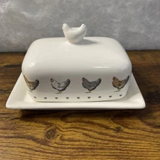 Cooksmart Rooster Butter Dish, England